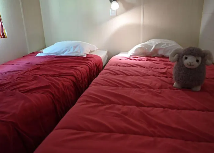 Camping Mobil Confortable Avec Terrasse Pour 6 Personnes - Api-1-52-986 *